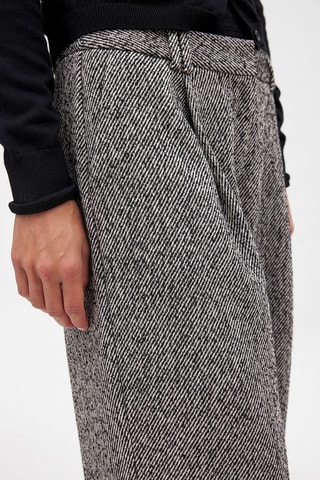 Pantaloni - Nero melange