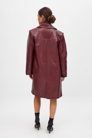 Giacca lunga - Rosso