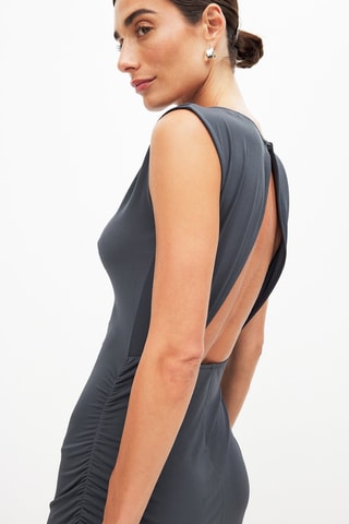 Abito lungo - Grigio