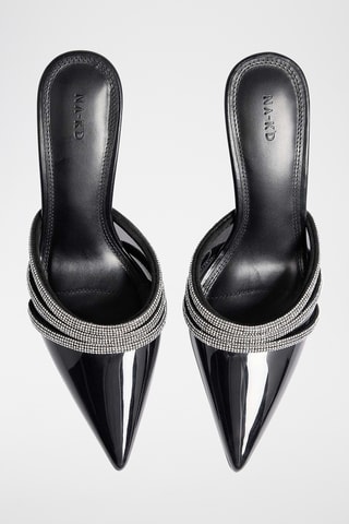 Sandali con tacco - Nero