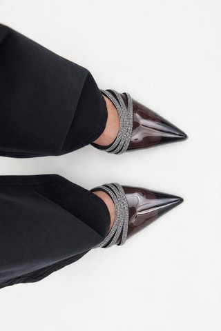 Sandali con tacco - Nero