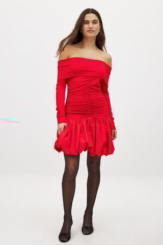 Abito a vita bassa - Rosso