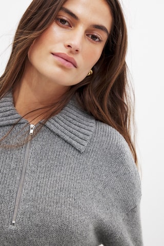 Maglia in lana - Grigio chiaro