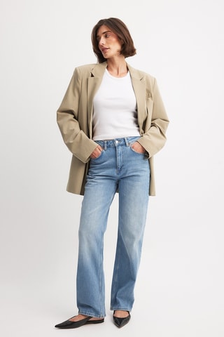 Jeans straight - Blu