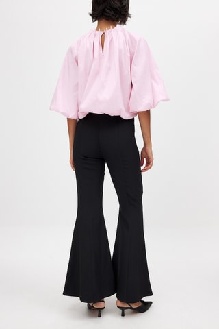 Pantaloni flare - Nero