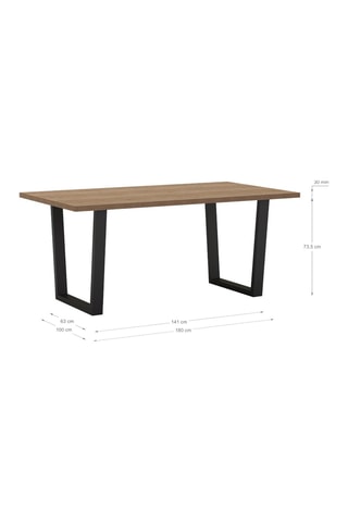 Table à manger - 180 x 75 x 100 cm