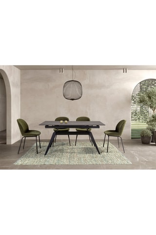 Table à manger extensible - 160/220 x 90 x 76 cm