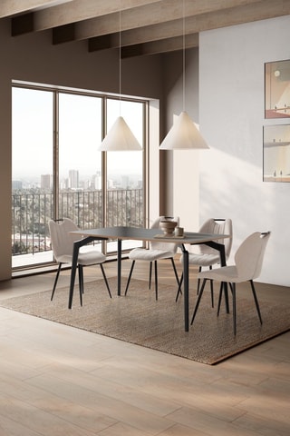 Table à manger - 140 x 77 x 80 cm