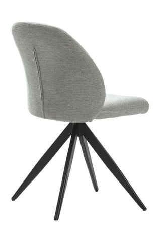 2 chaises pivotantes - 47 x 84 x 60 cm