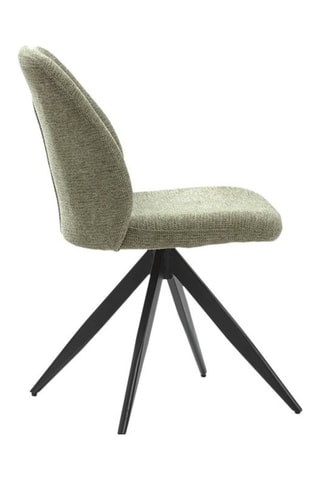 2 chaises pivotantes - 47 x 84 x 60 cm