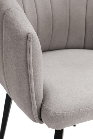 Fauteuil pivotant - Taupe - En faux suède