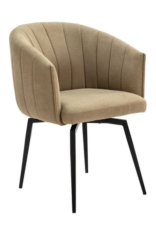 Fauteuil pivotant - Vert - En faux suède