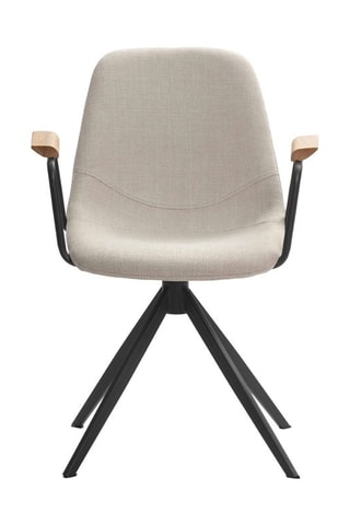 2 chaises pivotantes - 61 x 66/81 x 59 cm