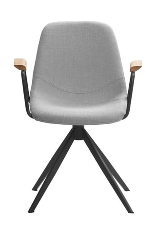 2 chaises pivotantes - 61 x 66/81 x 59 cm