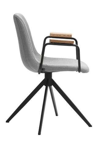 2 chaises pivotantes - 61 x 66/81 x 59 cm