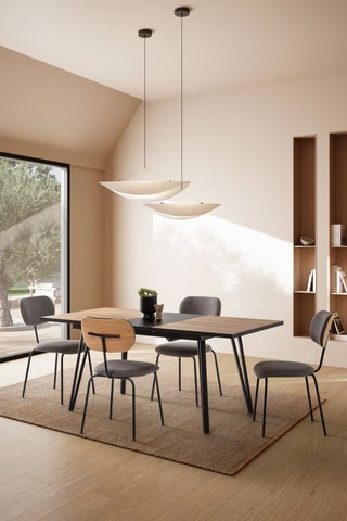 4 chaises - 59 x 86 x 46 cm