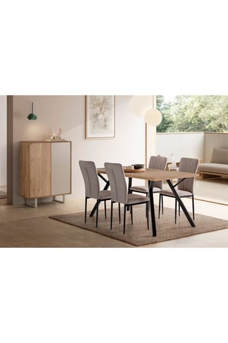 4 chaises - 39 x 96 x 42 cm