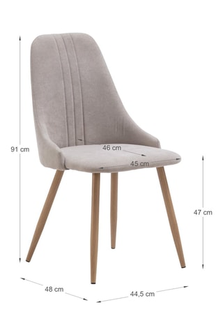 4 chaises - 50 x 91 x 57 cm