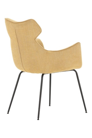 2 fauteuils - Moutarde - En tissu