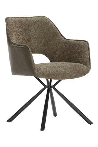 2 fauteuils - Vert foncé - En tissu et polyuréthane