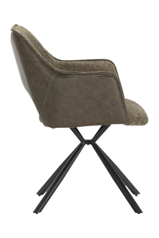 2 fauteuils - Vert foncé - En tissu et polyuréthane