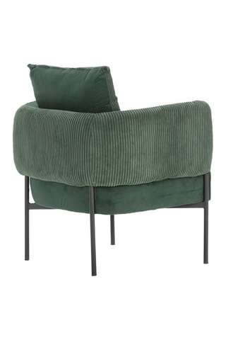 Fauteuil - Vert - Revêtement en tissu