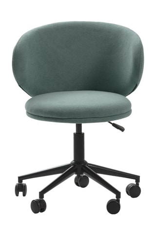 Fauteuil à roulettes Rush - Vert - Revêtement en tissu