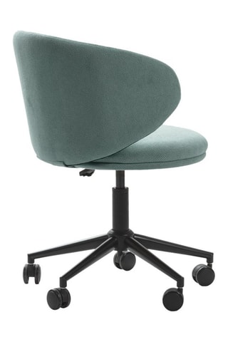 Fauteuil à roulettes Rush - Vert - Revêtement en tissu