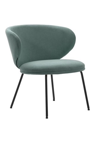 Fauteuil - Vert - Revêtement en tissu