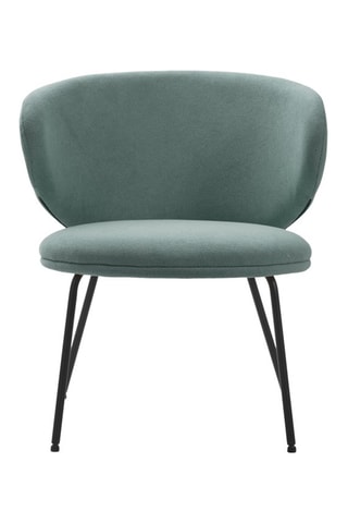 Fauteuil - Vert - Revêtement en tissu