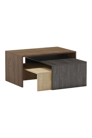 3 tables gigognes - 80 x 40,5 x 50 cm