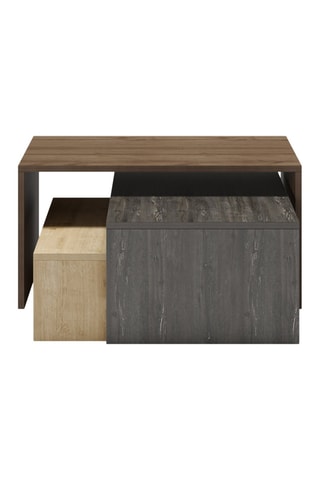 3 tables gigognes - 80 x 40,5 x 50 cm