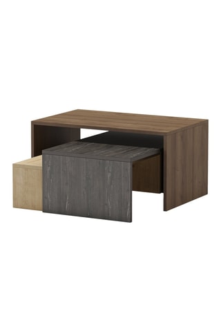 3 tables gigognes - 80 x 40,5 x 50 cm