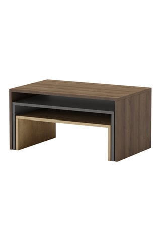 3 tables gigognes - 80 x 40,5 x 50 cm