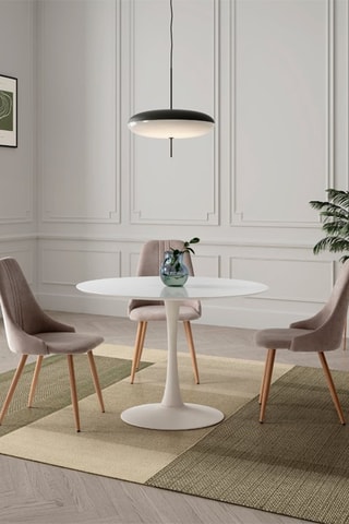 Table à manger - 110 x 75 x 110 cm