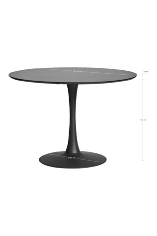 Table à manger - 110 x 75 x 110 cm