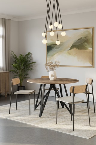 Table - 130 x 130 x 75 cm