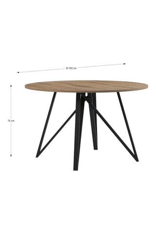 Table - 130 x 130 x 75 cm