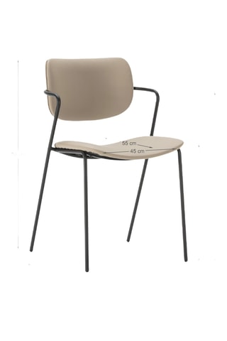 2 chaises - 79 x 49 x 45 cm