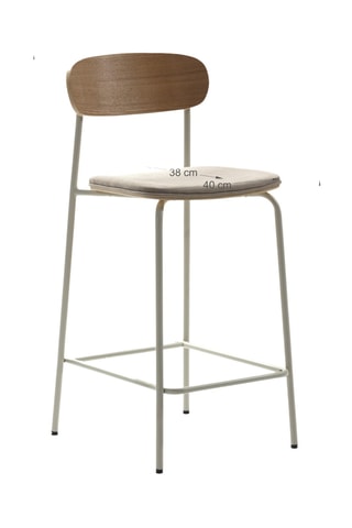 2 tabourets de bar - 94,5 x 48,5 x 41,5 cm