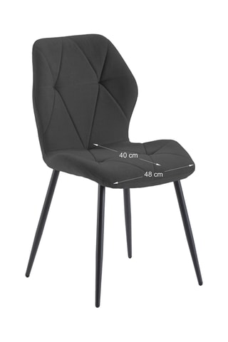 4 chaises - 87 x 56 x 46 cm