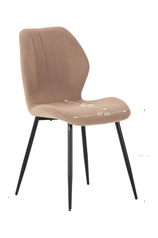 4 chaises - 85 x 43 x 43 cm