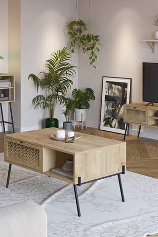 Table basse 1 tiroir - 113,5 x 63,3 x 50,5 cm