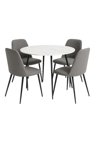 Table à manger en céramique - 110 x 75 cm