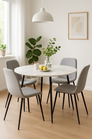 Table à manger en céramique - 110 x 75 cm