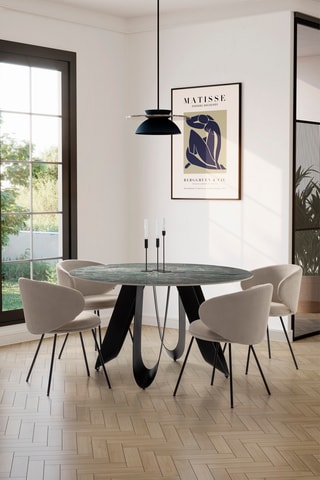 Table à manger - 135 x 135 x 74,3 cm