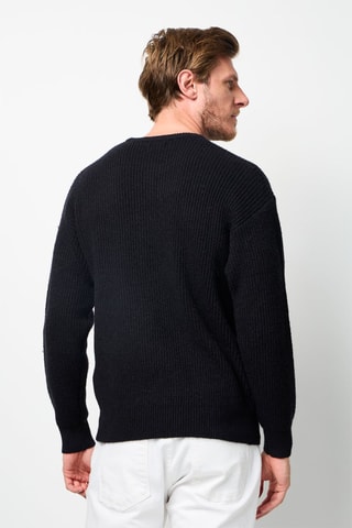 Camisola - Azul-celeste - Preto