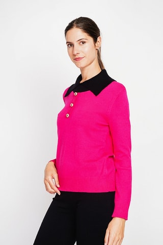 Maglia oversize  - Fucsia