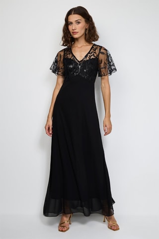 Vestido comprido - Preto