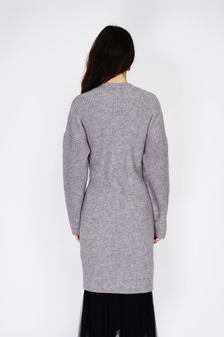 Cardigan lungo  - Grigio